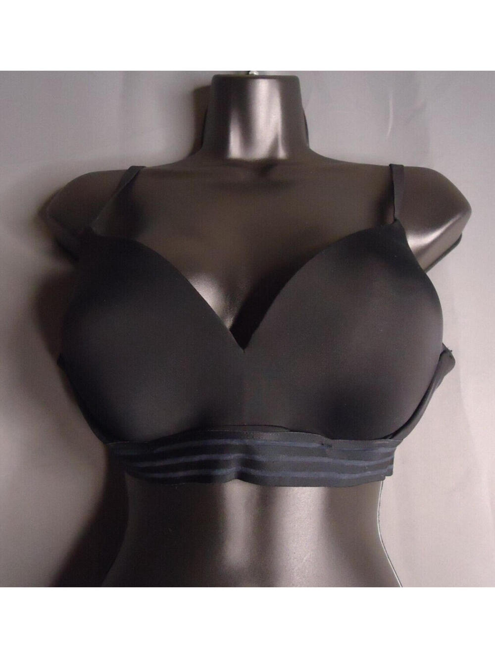 Auden Wirefree Push-Up Bra Lightly Lined Black Size 36D
